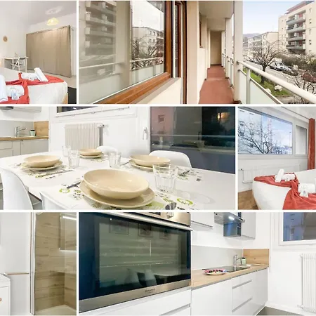 Homey La Coloc Brillant - Colocation De Gamme De 3 Uniques Et Privées / Proche Centre-ville Et Transports En Commun / Balcons / Wifi Gratuit